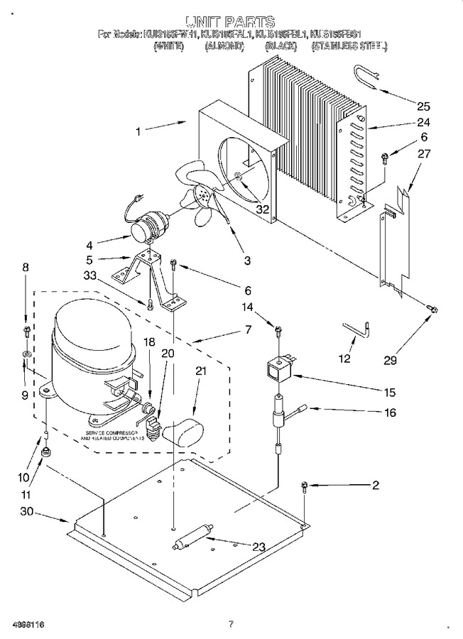Diagram for KUIS185FWH1