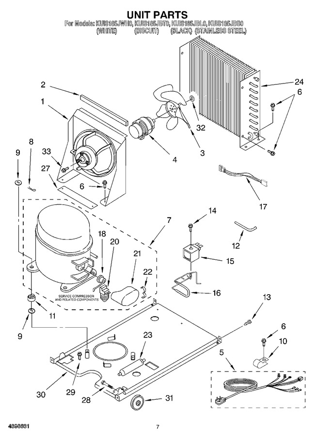 Diagram for KUIS185JBS0