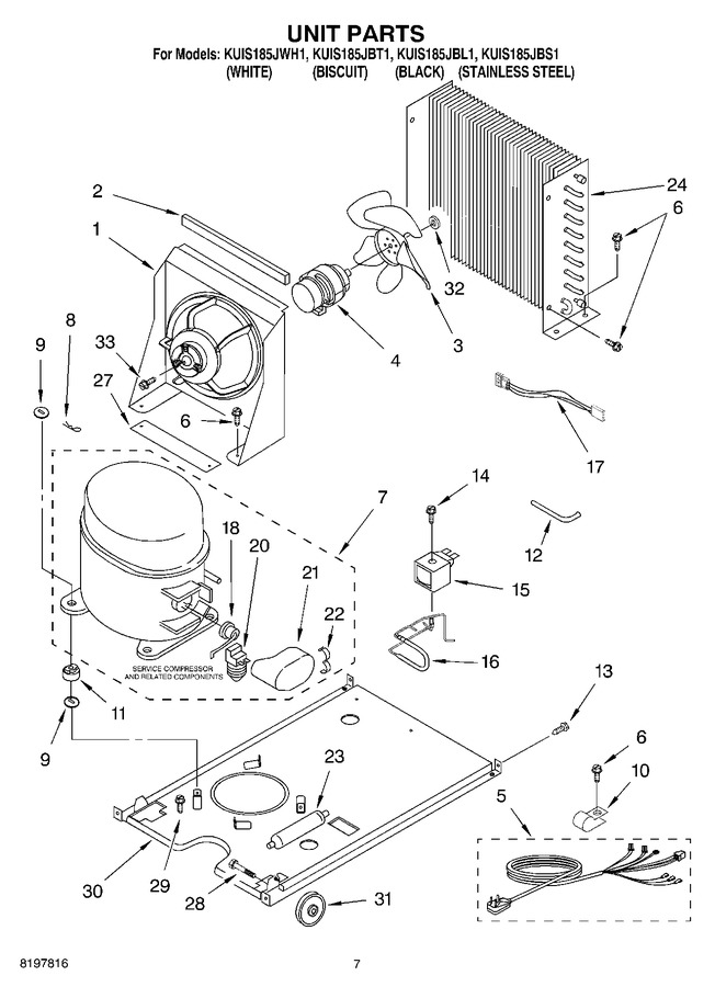 Diagram for KUIS185JBL1