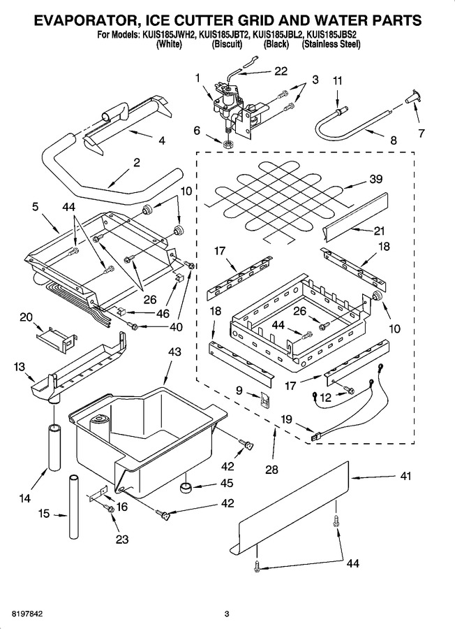 Diagram for KUIS185JWH2