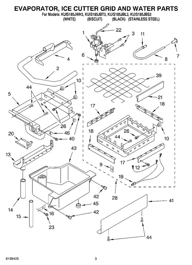 Diagram for KUIS185JBL3