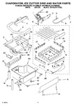 Diagram for 02 - Evaporator Ice Cutter Grid And Water Parts
