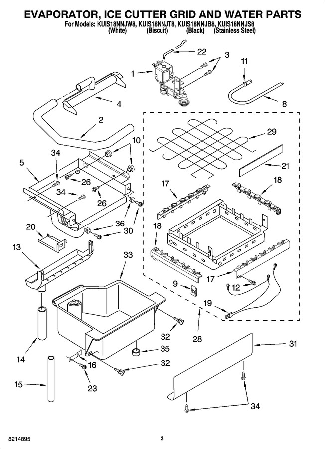 Diagram for KUIS18NNJW8