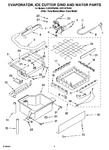 Diagram for 02 - Evaporator Ice Cutter Grid And Water Parts