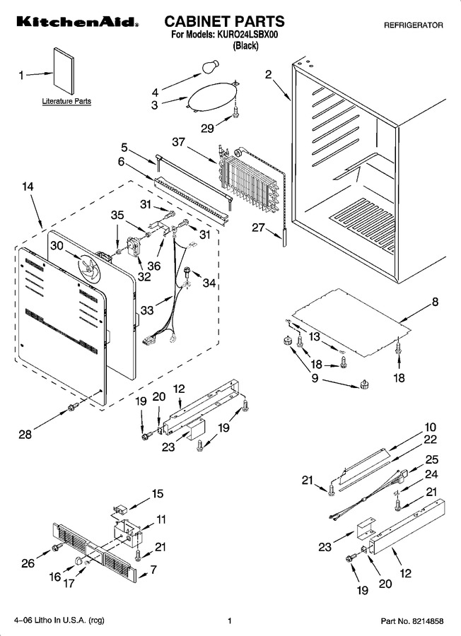 Diagram for KURO24LSBX00