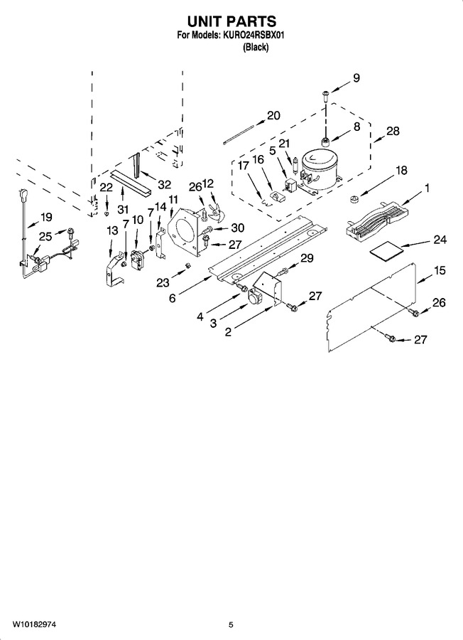 Diagram for KURO24RSBX01