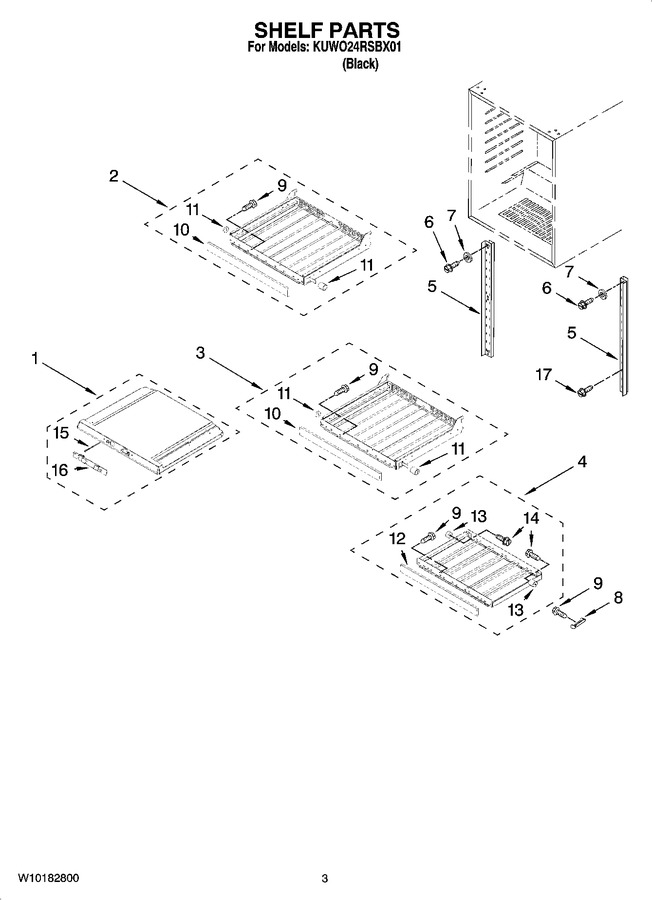 Diagram for KUWO24RSBX01