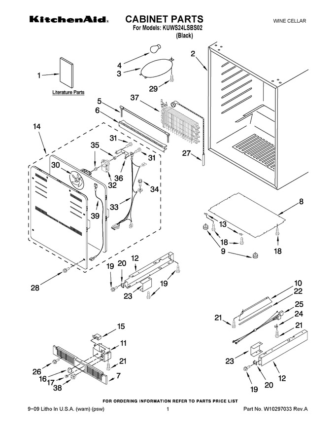 Diagram for KUWS24LSBS02
