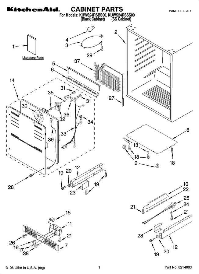 Diagram for KUWS24RSBS00