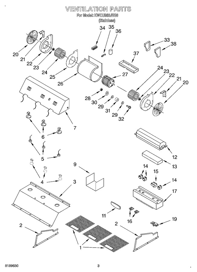 Diagram for KWCU360JSS0