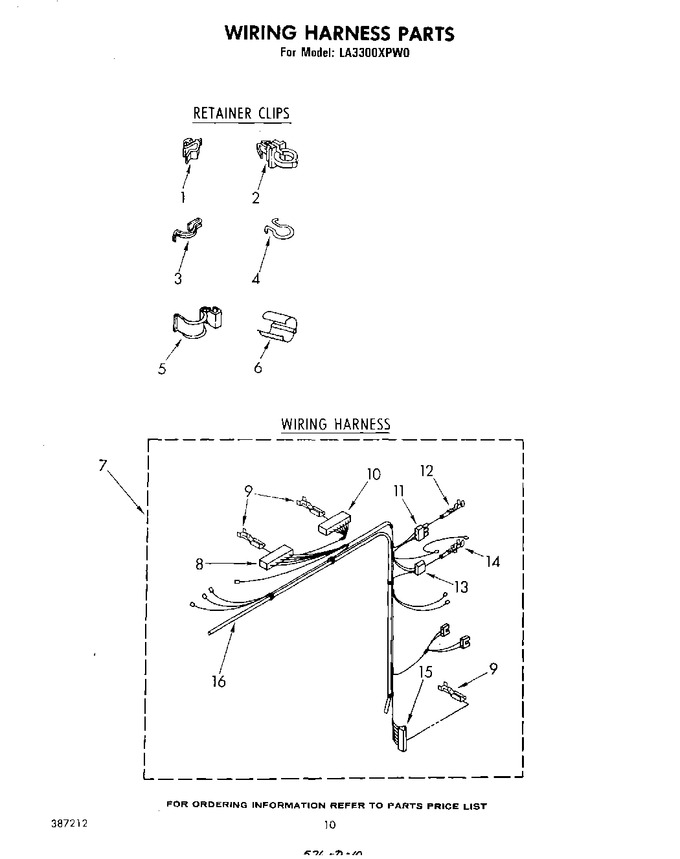 Diagram for LA3300XPW0