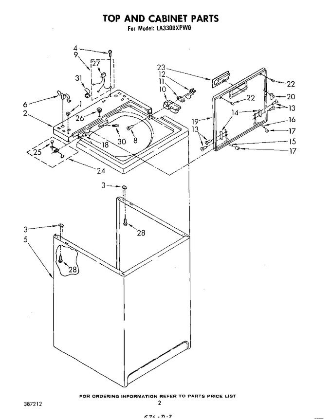 Diagram for LA3300XPW0