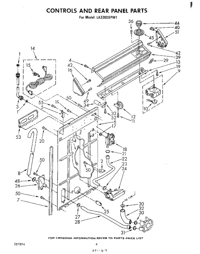 Diagram for LA3300XPW1