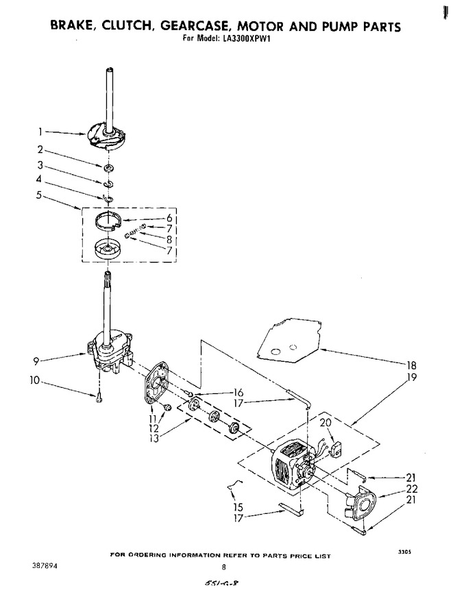Diagram for LA3300XPW1