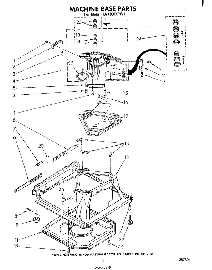 Diagram for LA3300XPW1
