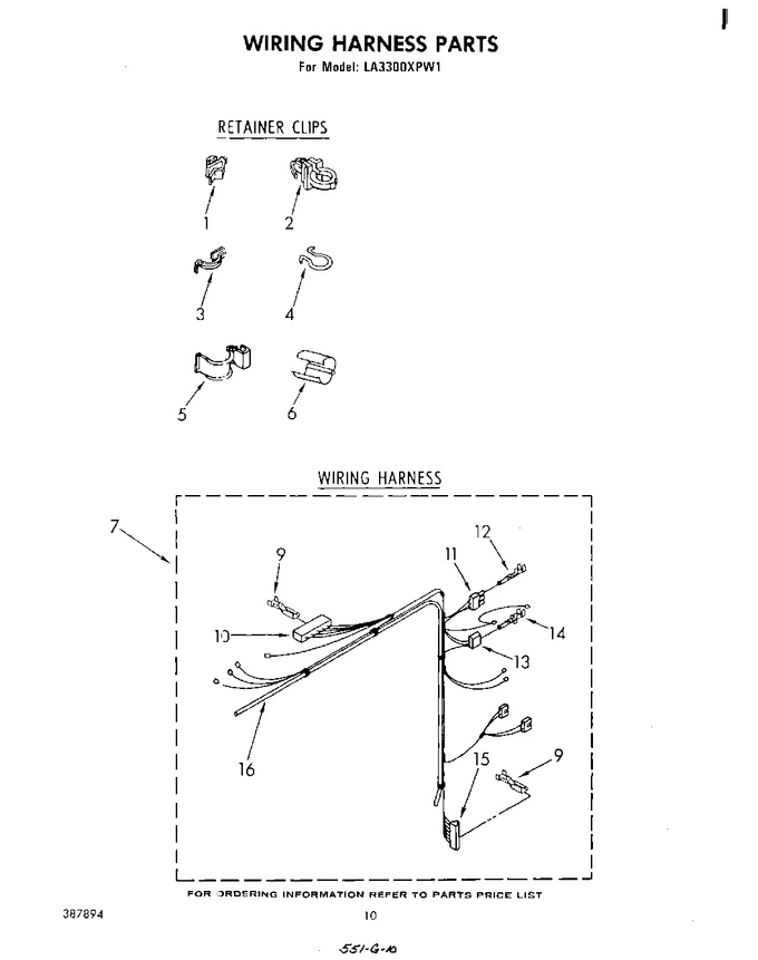 Diagram for LA3300XPW1
