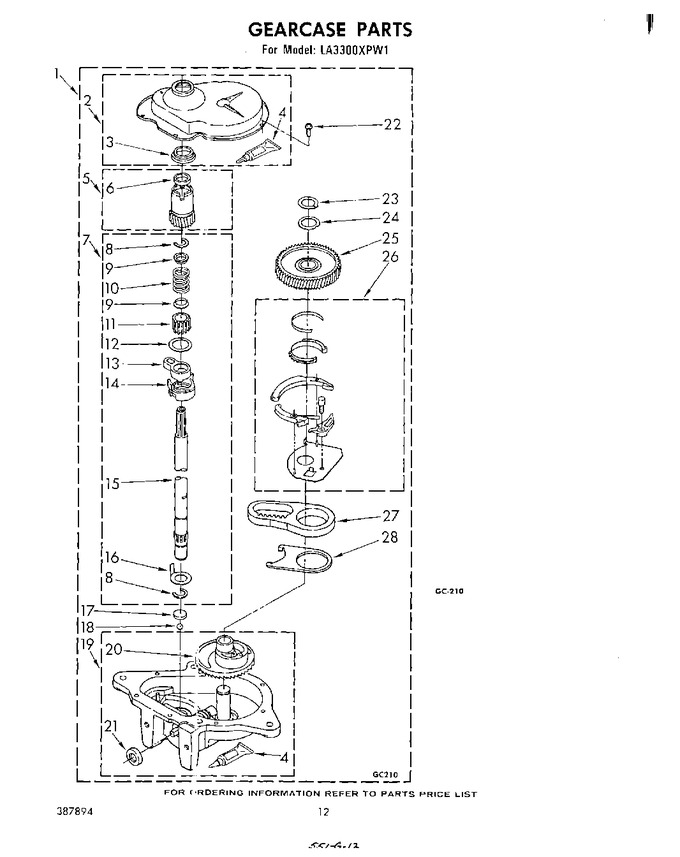 Diagram for LA3300XPW1