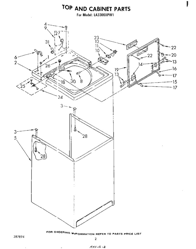 Diagram for LA3300XPW1