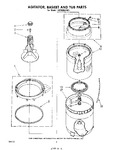 Diagram for 04 - Agitator, Basket And Tub