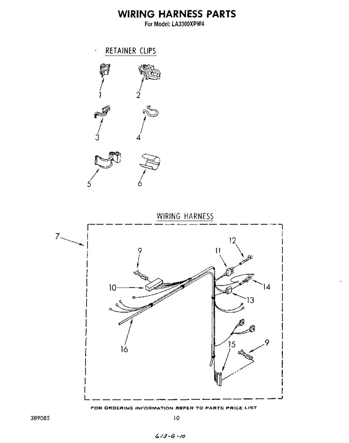 Diagram for LA3300XPW4