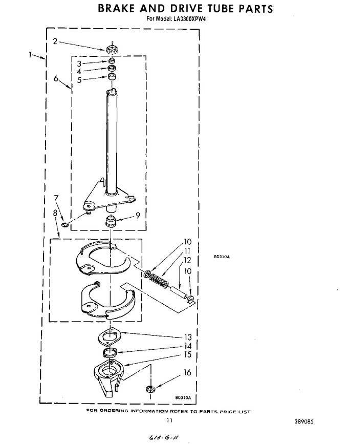 Diagram for LA3300XPW4