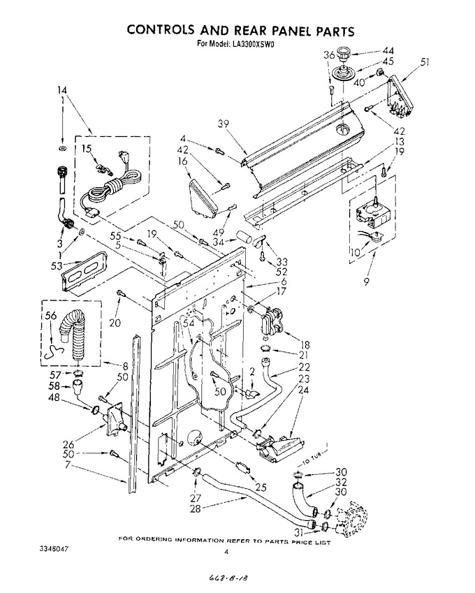 Diagram for LA3300XSW0