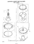 Diagram for 05 - Agitator, Basket And Tub