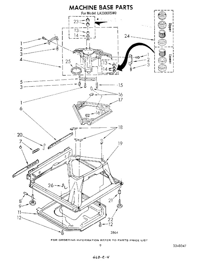 Diagram for LA3300XSW0