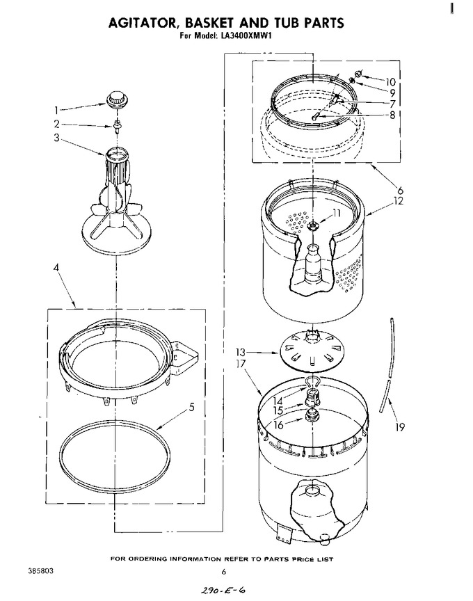 Diagram for LA3400XMW1