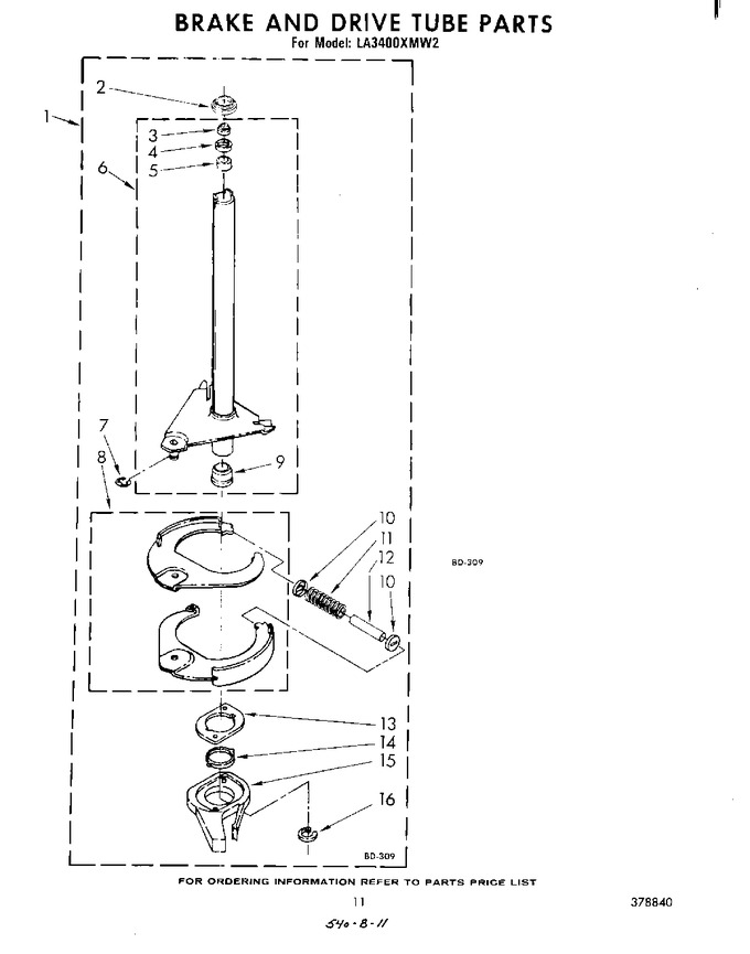 Diagram for LA3400XMW2