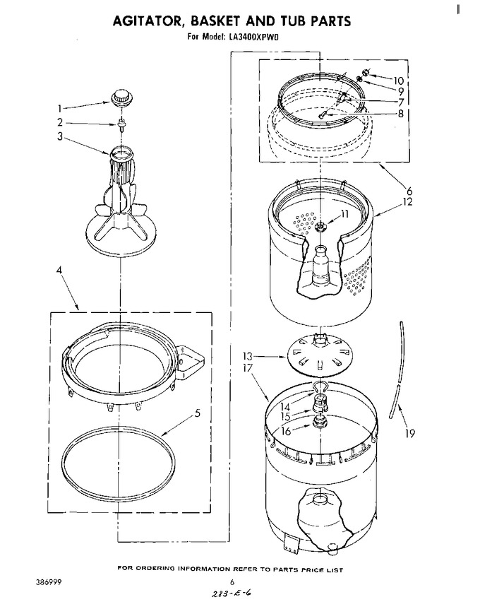 Diagram for LA3400XPW0
