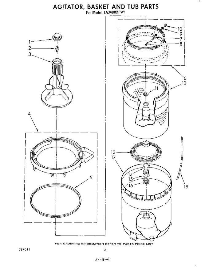 Diagram for LA3400XPW1