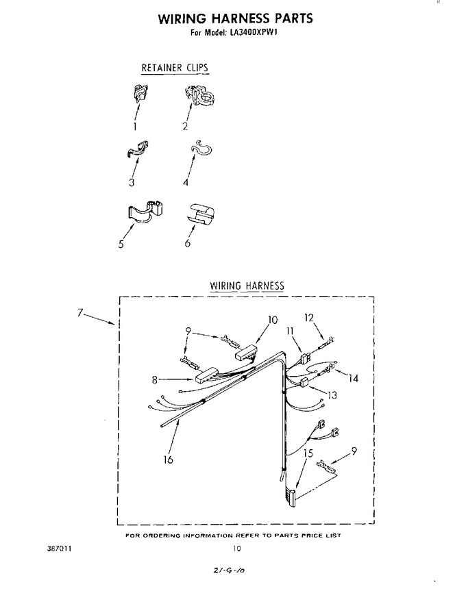 Diagram for LA3400XPW1