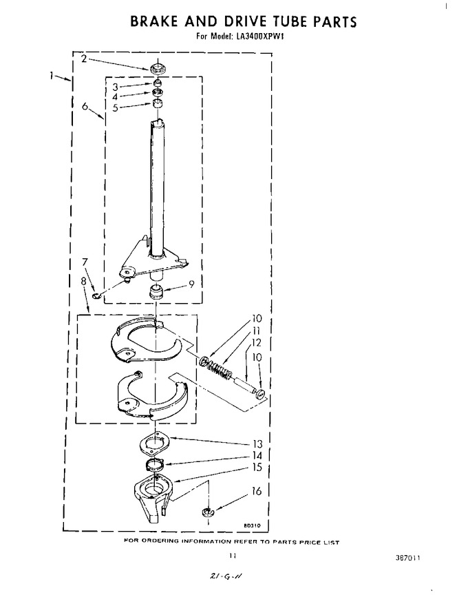 Diagram for LA3400XPW1