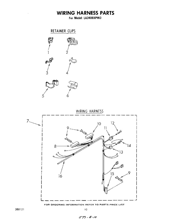 Diagram for LA3400XPW3