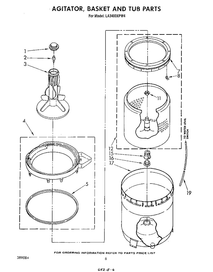 Diagram for LA3400XPW4