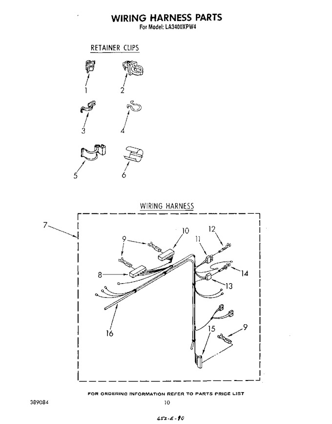 Diagram for LA3400XPW4