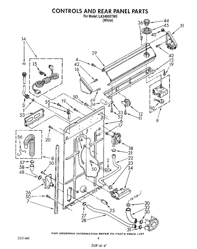 Diagram for LA3400XTW0