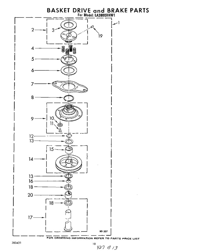 Diagram for LA3800XKW1