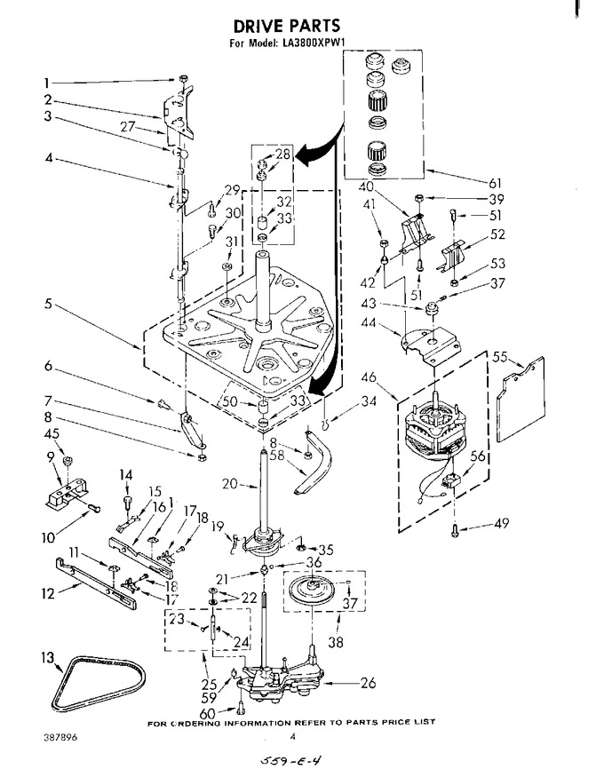 Diagram for LA3800XPW1