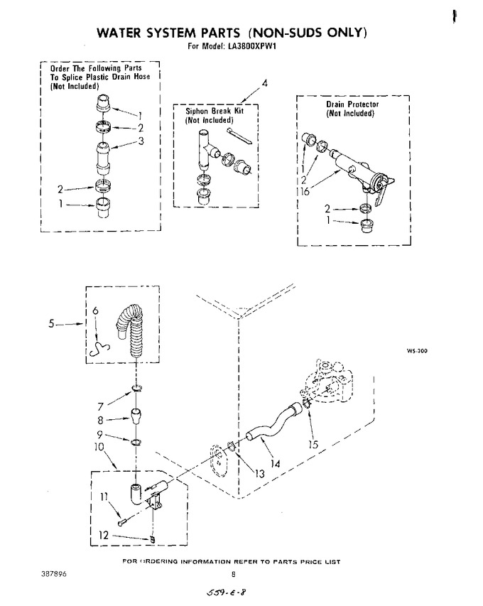 Diagram for LA3800XPW1