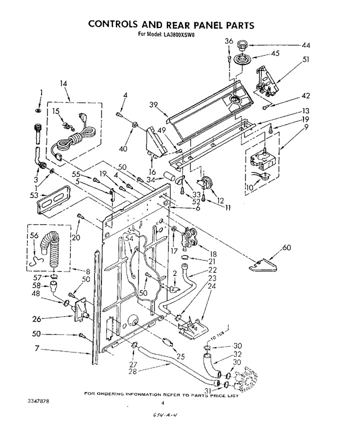 Diagram for LA3800XSW0