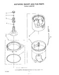 Diagram for 04 - Agitator, Basket And Tub