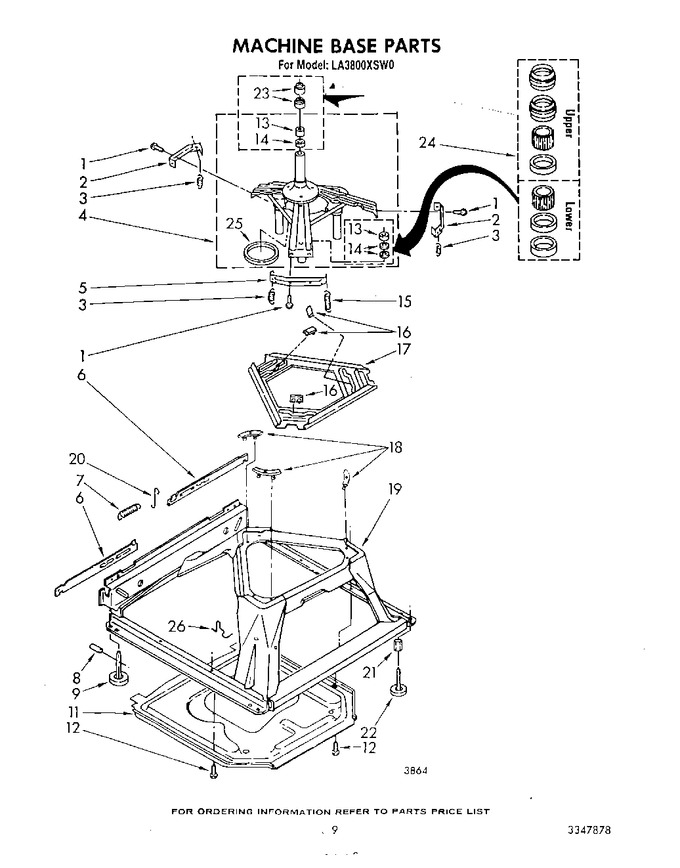 Diagram for LA3800XSW0
