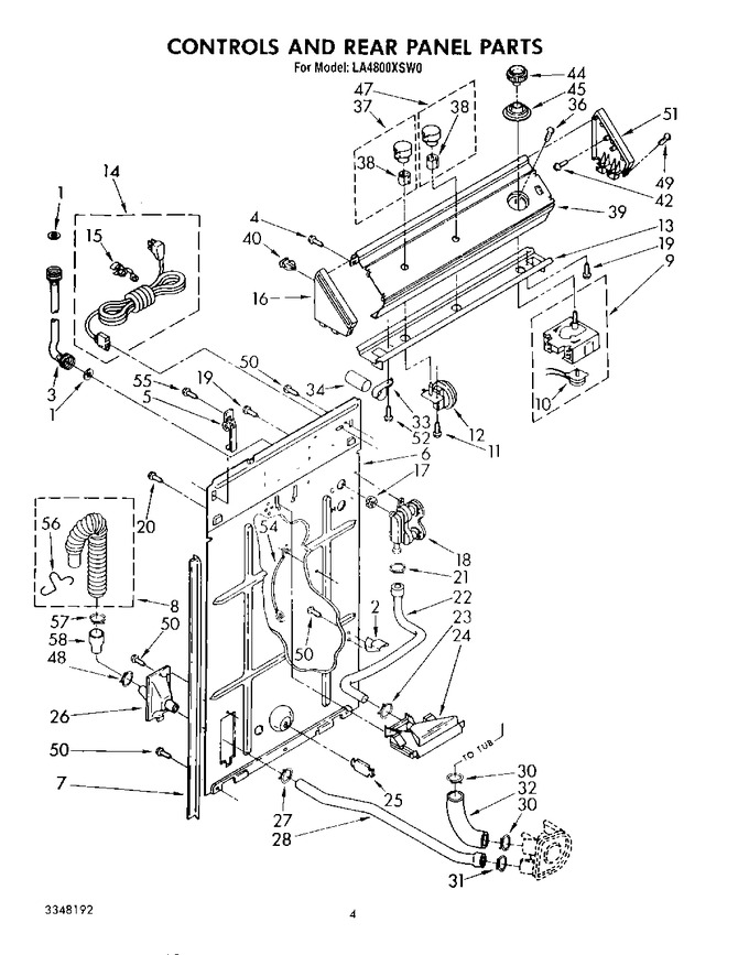 Diagram for LA4800XSW0