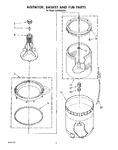 Diagram for 04 - Agitator, Basket And Tub