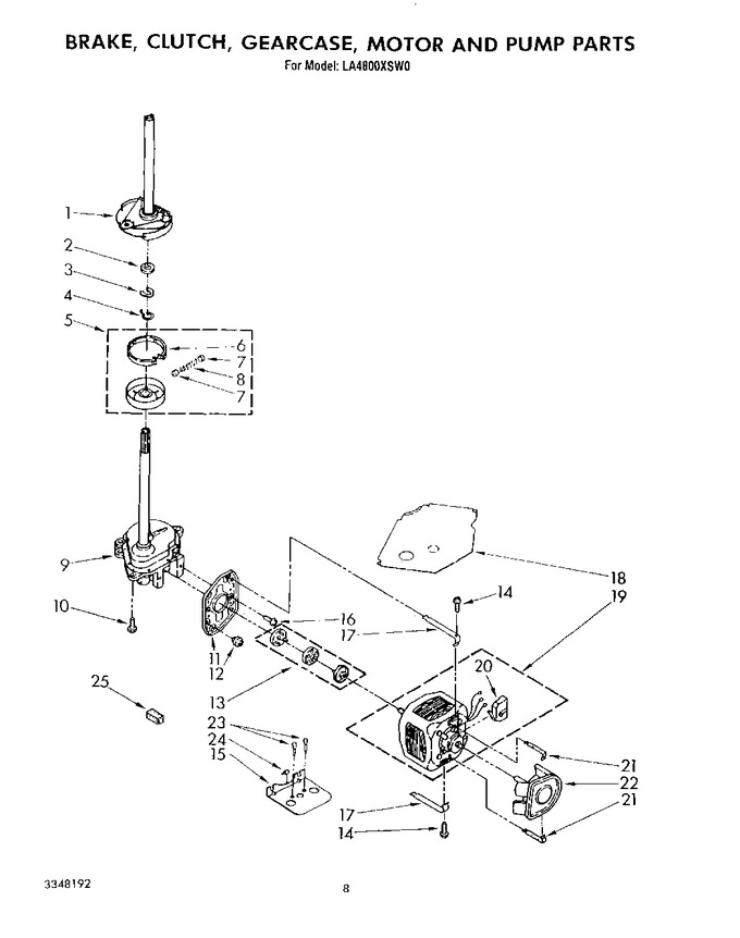 Diagram for LA4800XSW0