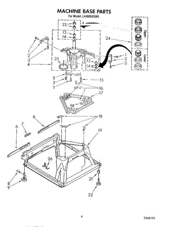 Diagram for LA4800XSW0