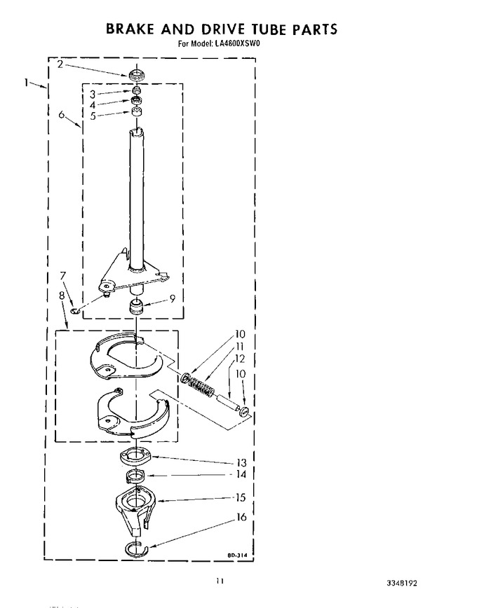 Diagram for LA4800XSW0