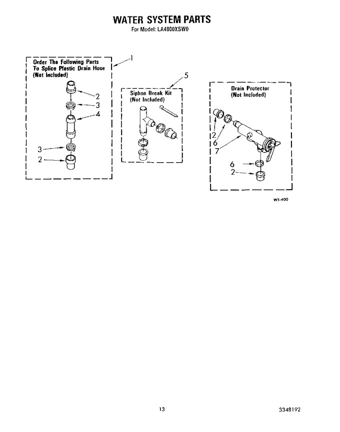 Diagram for LA4800XSW0